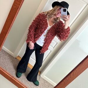 Fun and funky Sadie & Sage open cardigan sweater